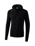 Erima Kapuzenpullover Sweat Basic Hoodie schwarz Jungen